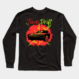 Vintage Car art Long Sleeve T-Shirt